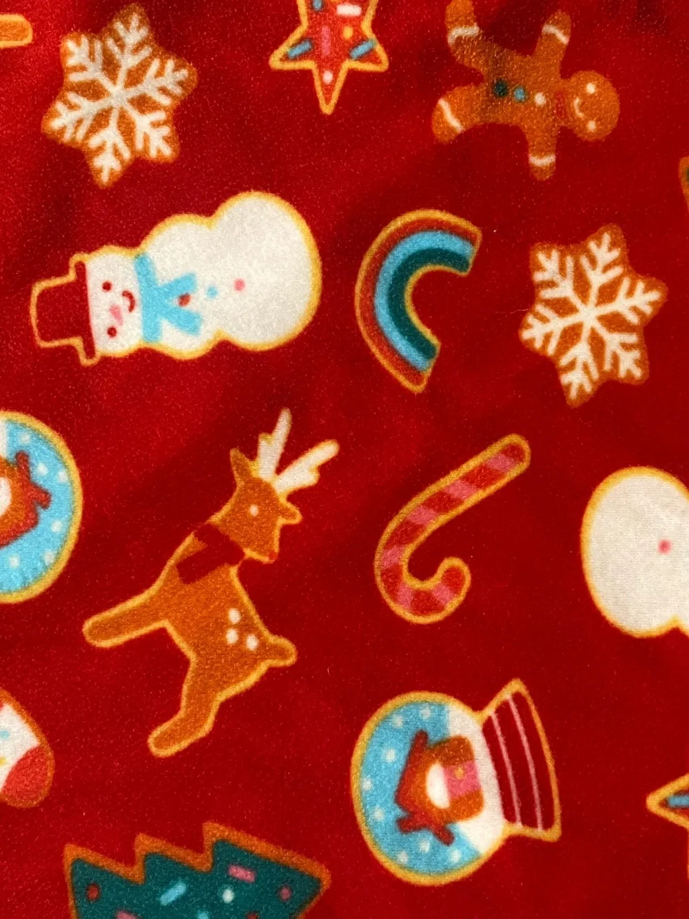 Holiday velour pajama set